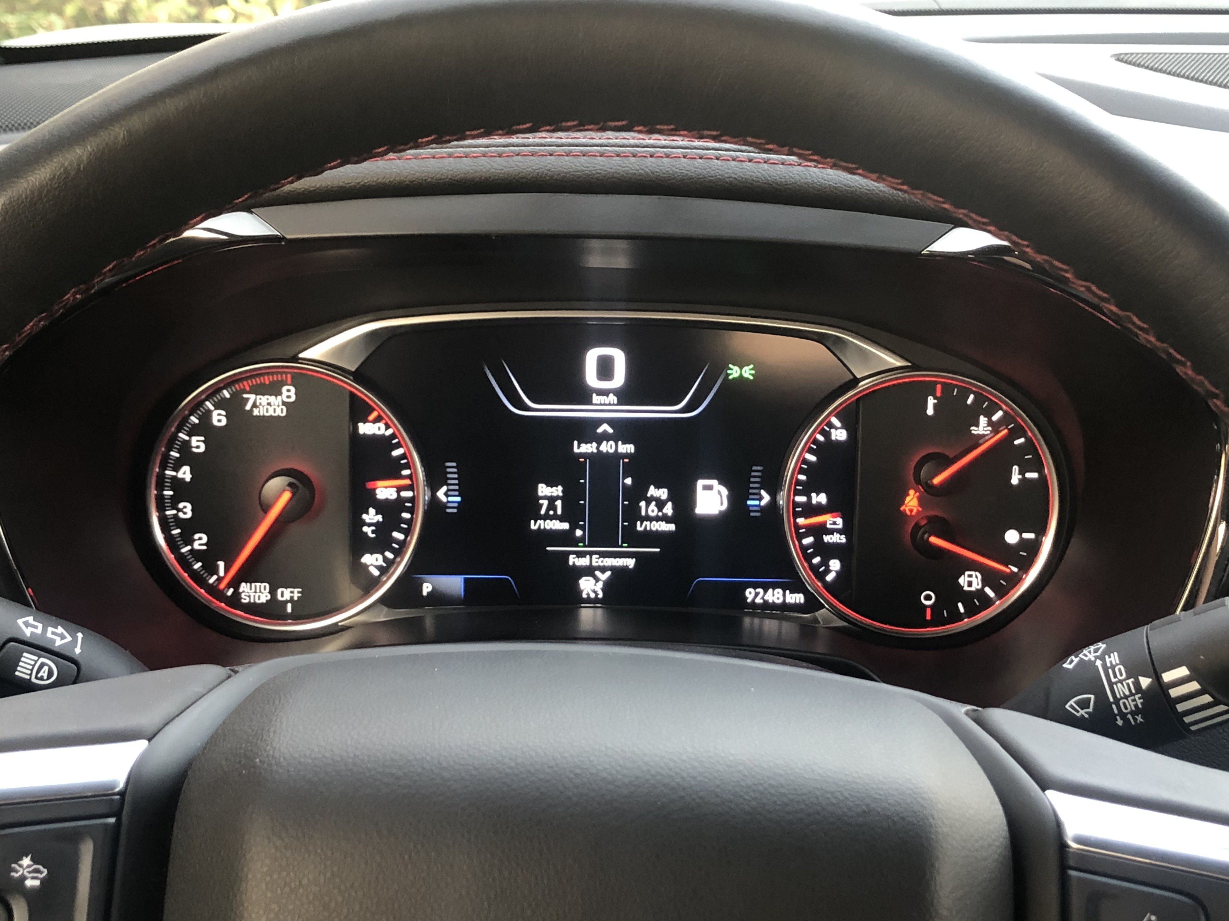 Chevrolet Blazer 2019 Speedometer insights and metrics