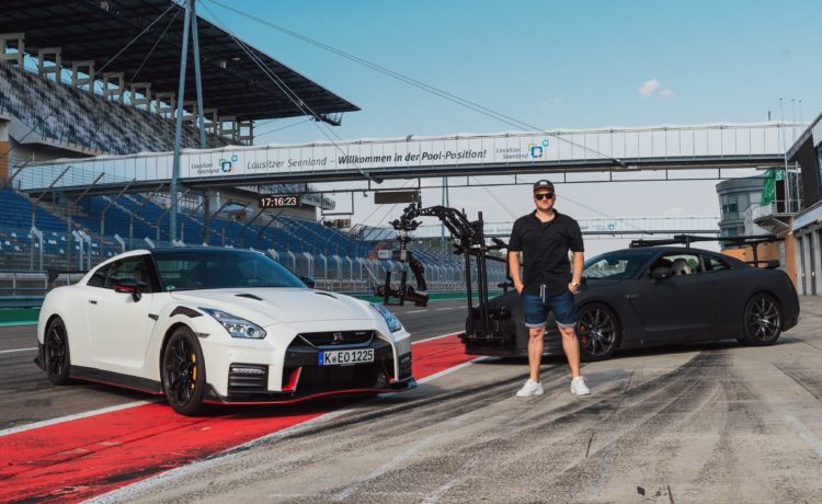 The only car capable of filming the GT-R Nismo at high speeds