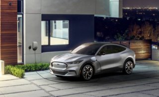 Ford recently conducts a battery test on the Mustang Mach and discovers that the battery charges 30 percent faster than expected.