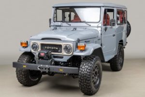 FJ Company have custom rebuilt the FJ models by molting and recreating all the parts from scratch, and fitting it with a superchargered engine.