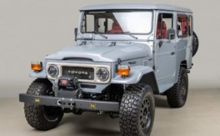 FJ Company have custom rebuilt the FJ models by molting and recreating all the parts from scratch, and fitting it with a superchargered engine.