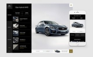 Infiniti Middle East launches a new digital portal to which customers can view and design their the car as per their configuration and request a quote