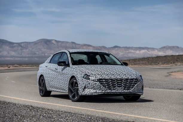 Hyundai Motor Company previews its all-new 2021 Elantra N Line sedan with a N line performance enhanced and sportier design as compared to previous models