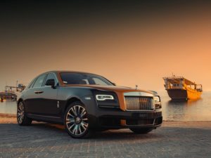 Rolls-Royce creates Ghost, a model that is inspired from the Arabian sailing ships. The design is created by Sambook Ghost and honored to be a part.