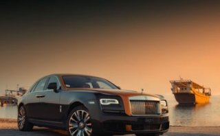 Rolls-Royce creates Ghost, a model that is inspired from the Arabian sailing ships. The design is created by Sambook Ghost and honored to be a part.