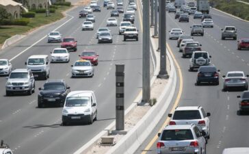 Driving in Dubai