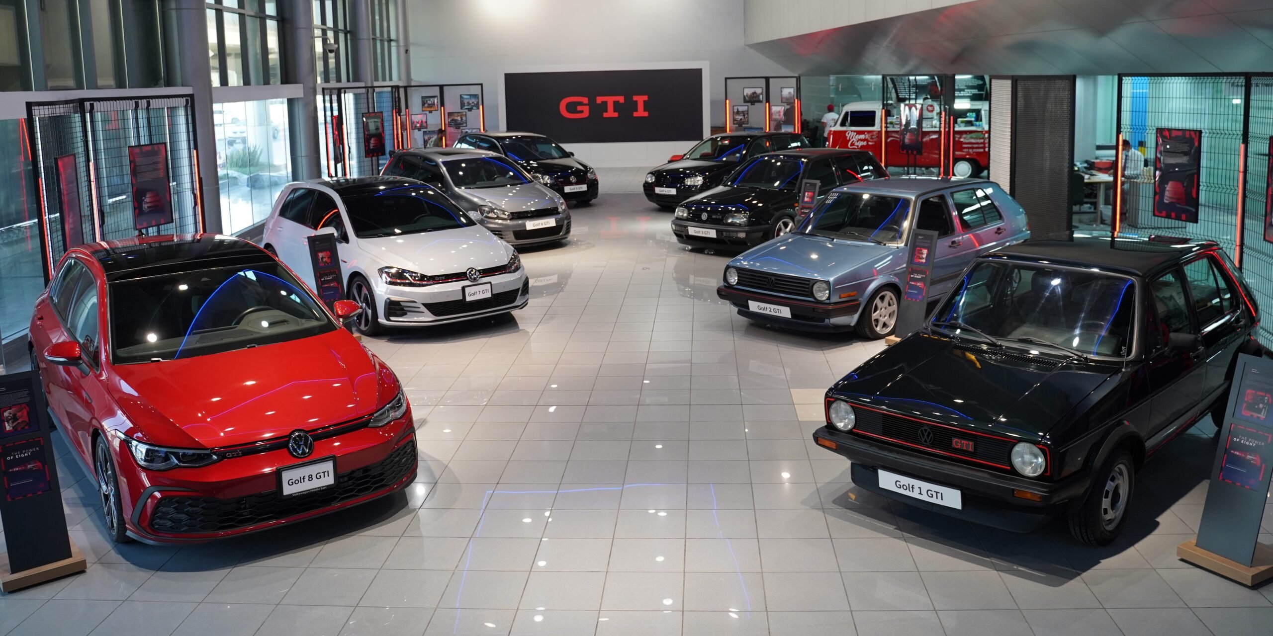 Golf GTI marks 45 years with "Power of 8" exhibition
