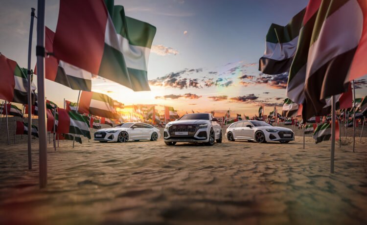Audi Abu Dhabi celebrates UAE's 50th anniversary
