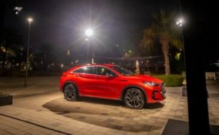 INFINITI QX55's first regional drive in Dubai