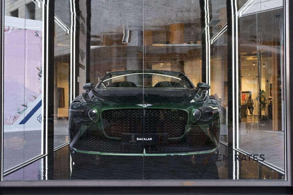 Bentley Bacalar on exhibition at the Dubai Financial Center for the first time 
