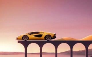 4th Poster by Andreas Wannerstedt for Lamborghini Countach