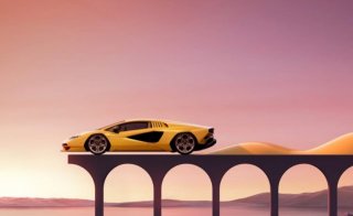 4th Poster by Andreas Wannerstedt for Lamborghini Countach