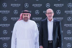 Matthias Luhrs for Mercedes-Benz and Ahmed Abdul Jalil Alfahim for Emirates Motor Company 