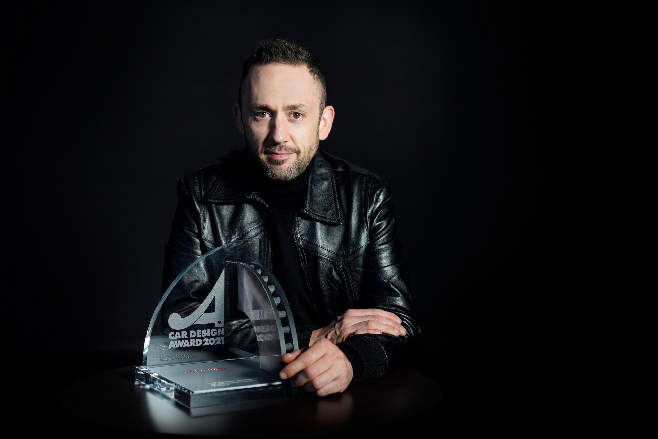 PEUGEOT - Mattias Hossann receives award for card design