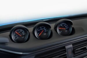 Dashboard of the Nissan Z