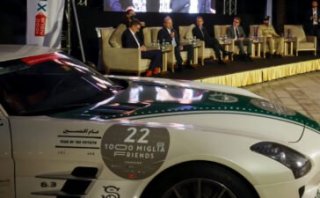 1000 Miglia announcing UAE Golden Jubilee Edition
