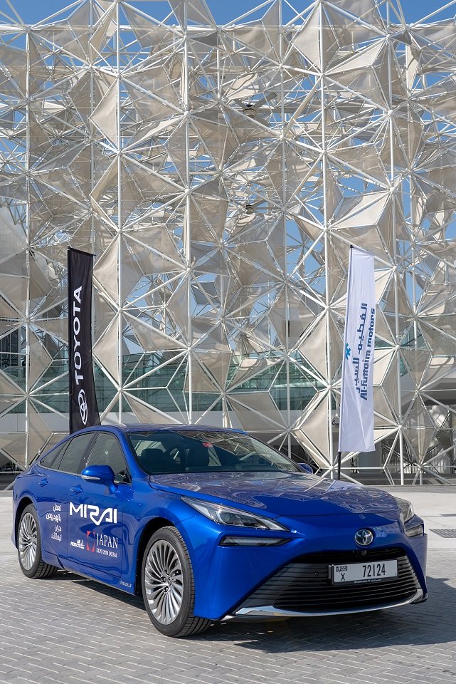 Toyota Mirai debuts in UAE at the Japan Pavilion 