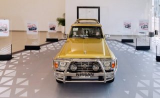 Nissan Patrol Heritage Corner at Arabian Automobile Company