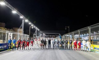 Drivers Group shot for Season 8 at Diriyah E Prix in Saudi Arabia