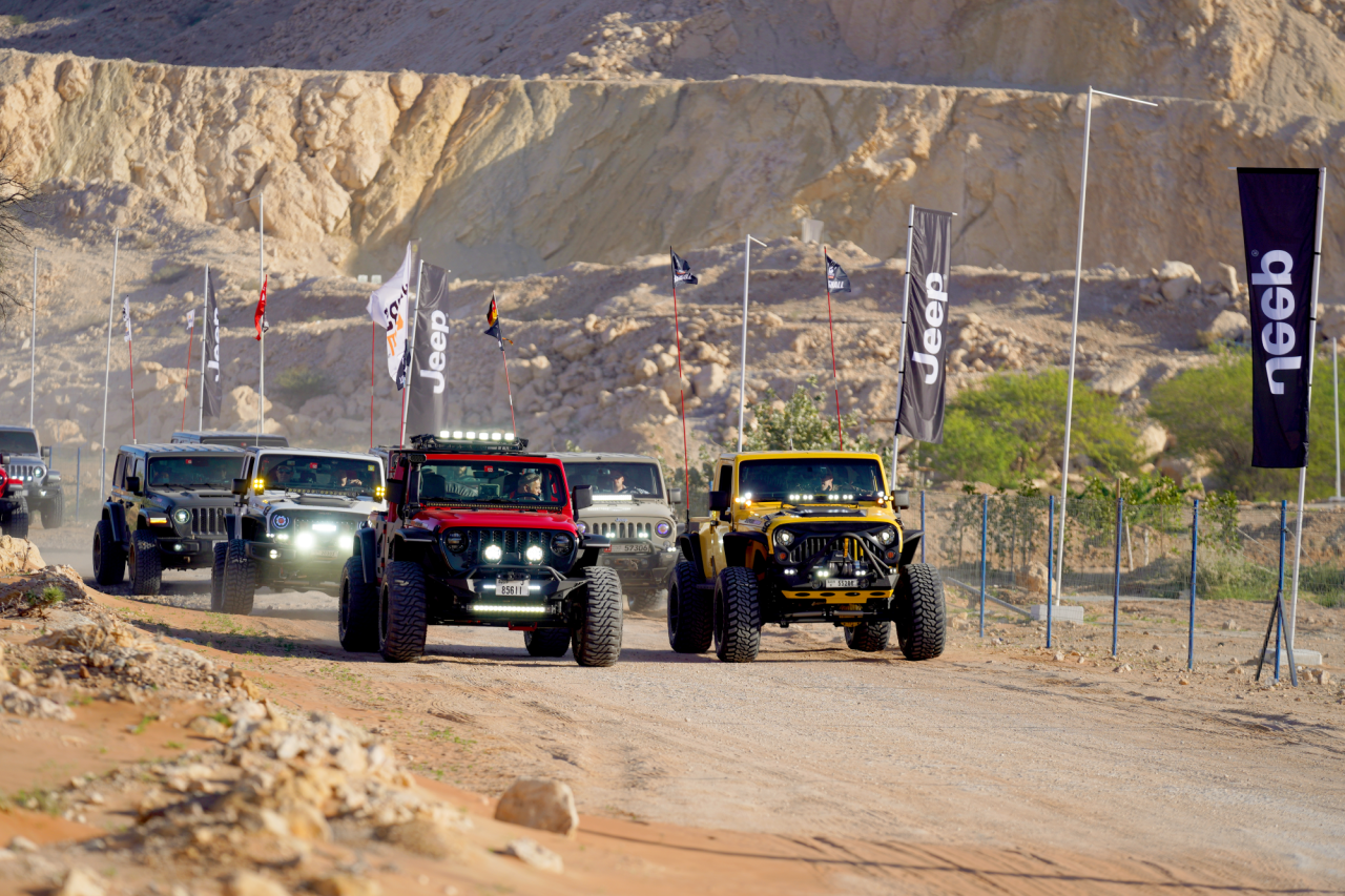 Jeep Middle East hosts an adventure day at XQuarry for all Jeep Owners