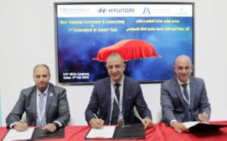 Juma Al Majid Est. launches the Hyundai Sonata Al Smart Taxi