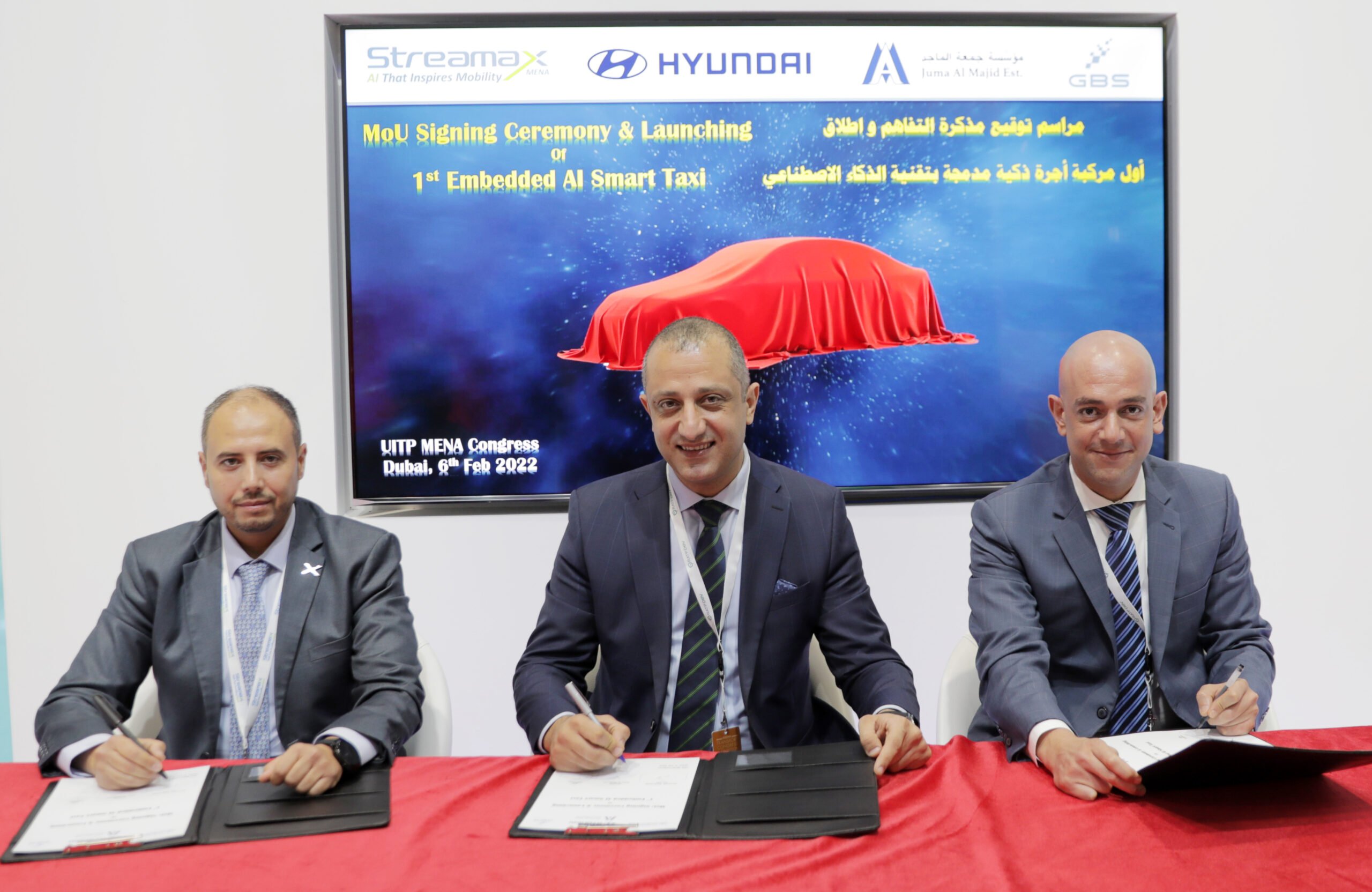 Juma Al Majid Est. launches the Hyundai Sonata Al Smart Taxi