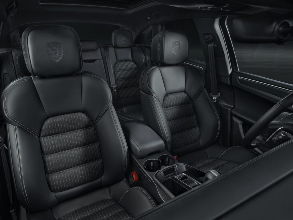 Interior of the Macan T