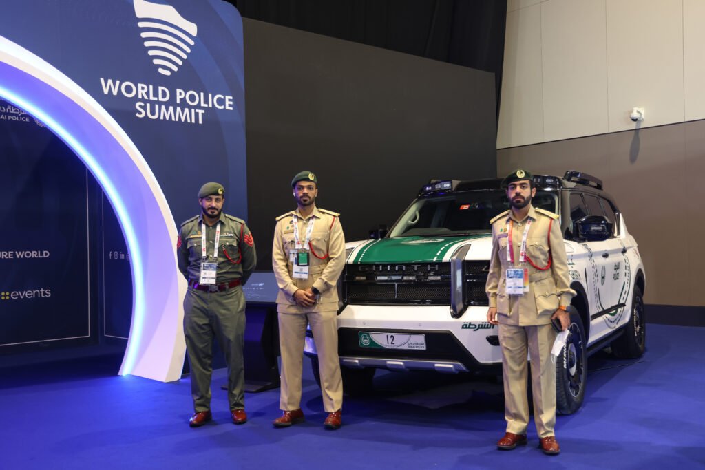 Ghiath Smart Patrol at World Police Summit 