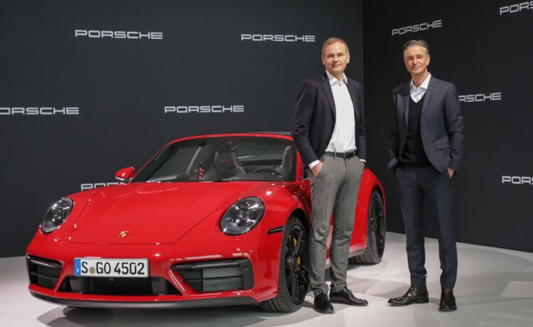Porsche AG - Oliver Blume and Lutz Meschke announced the figures for the 2021 financial year.