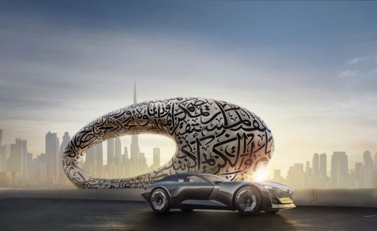 Audi Skysphere makes official debut at the Museum of the Future