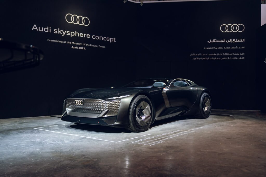 Audi Skysphere makes private debut at The Museum of the Future 