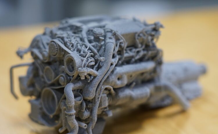 Bentley engine 3D model
