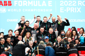 Mitch Evans has back-to-back wins for Jaguar TCS Racing at Formula E