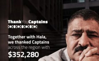 Hala Taxi and Careem Captains receive over 1.2million dirhams in tips