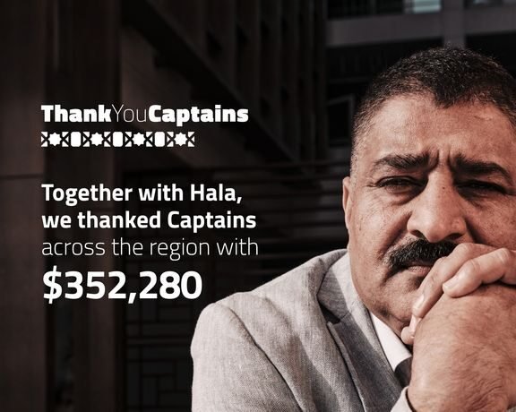 Hala Taxi and Careem Captains receive over 1.2million dirhams in tips