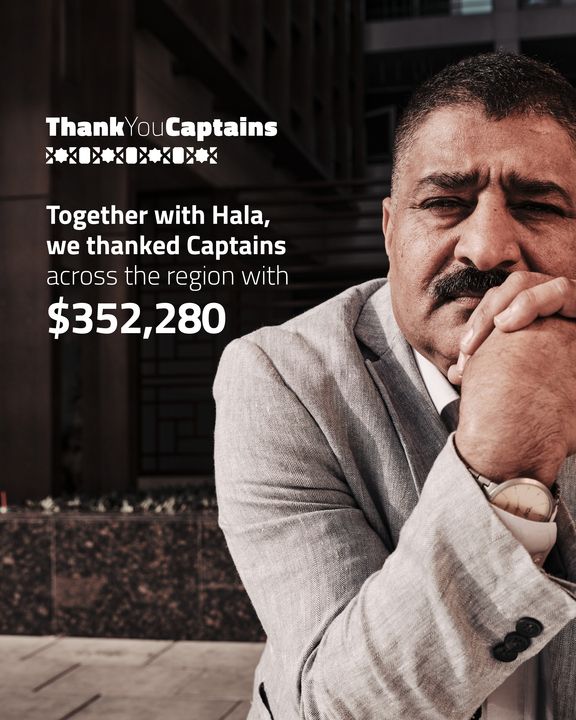Hala Taxi and Careem Captains receive over 1.2million dirhams in tips