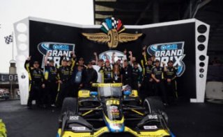 Honda Scores 1-2 Finish in Wet & Wild Indy Road Race