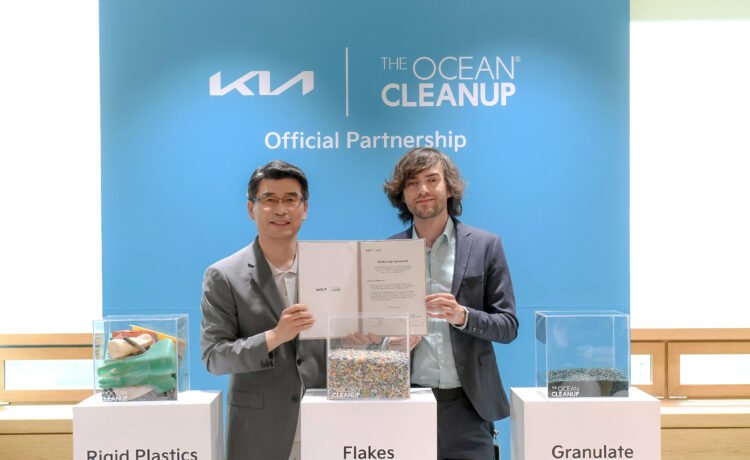 Kia partners with The Ocean Cleanup to be a "Sustainable Mobility Solutions Provider’