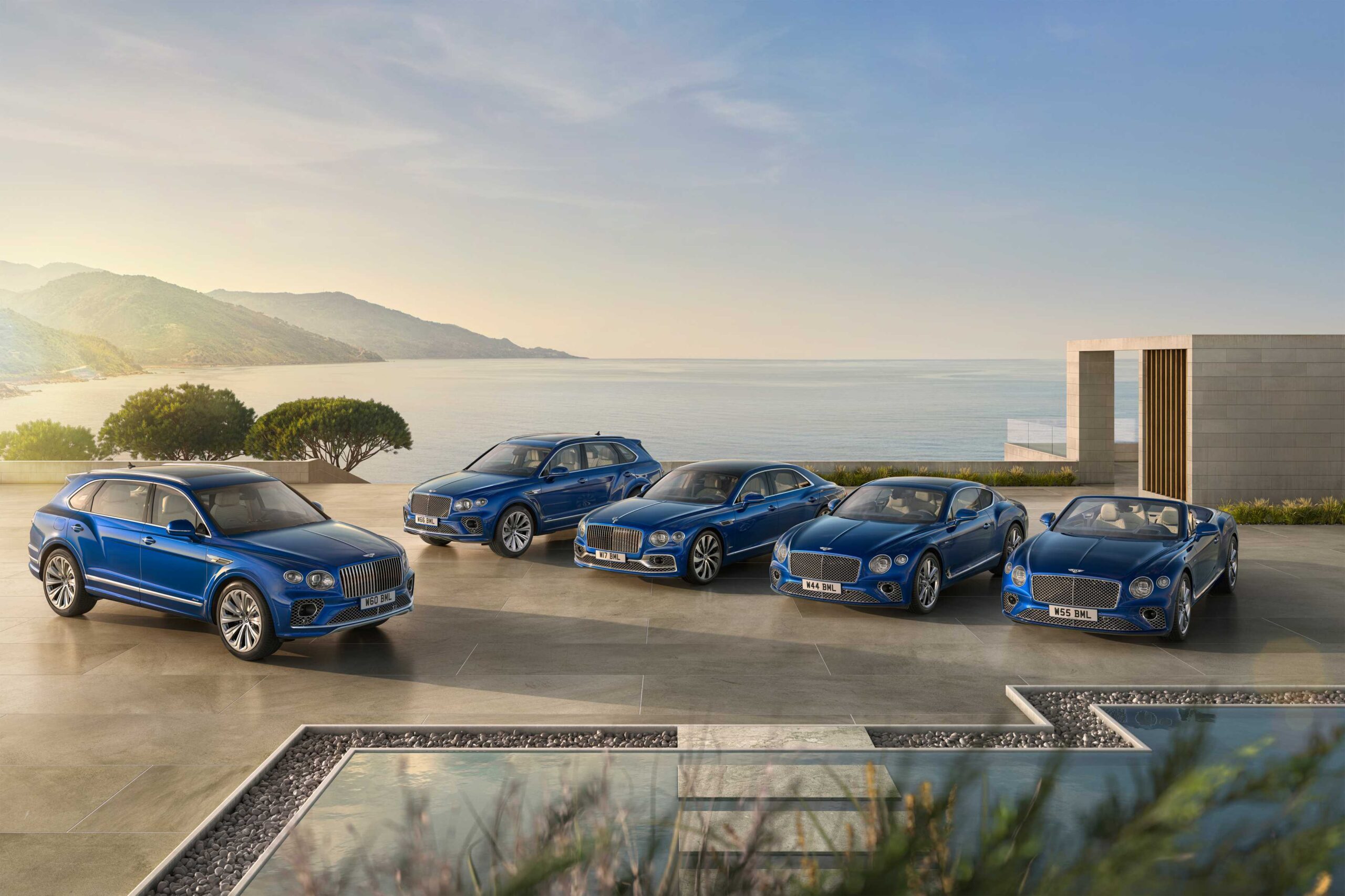 The new Azure range will provide Bentley customers with a curated selection of features designed to enhance the wellbeing