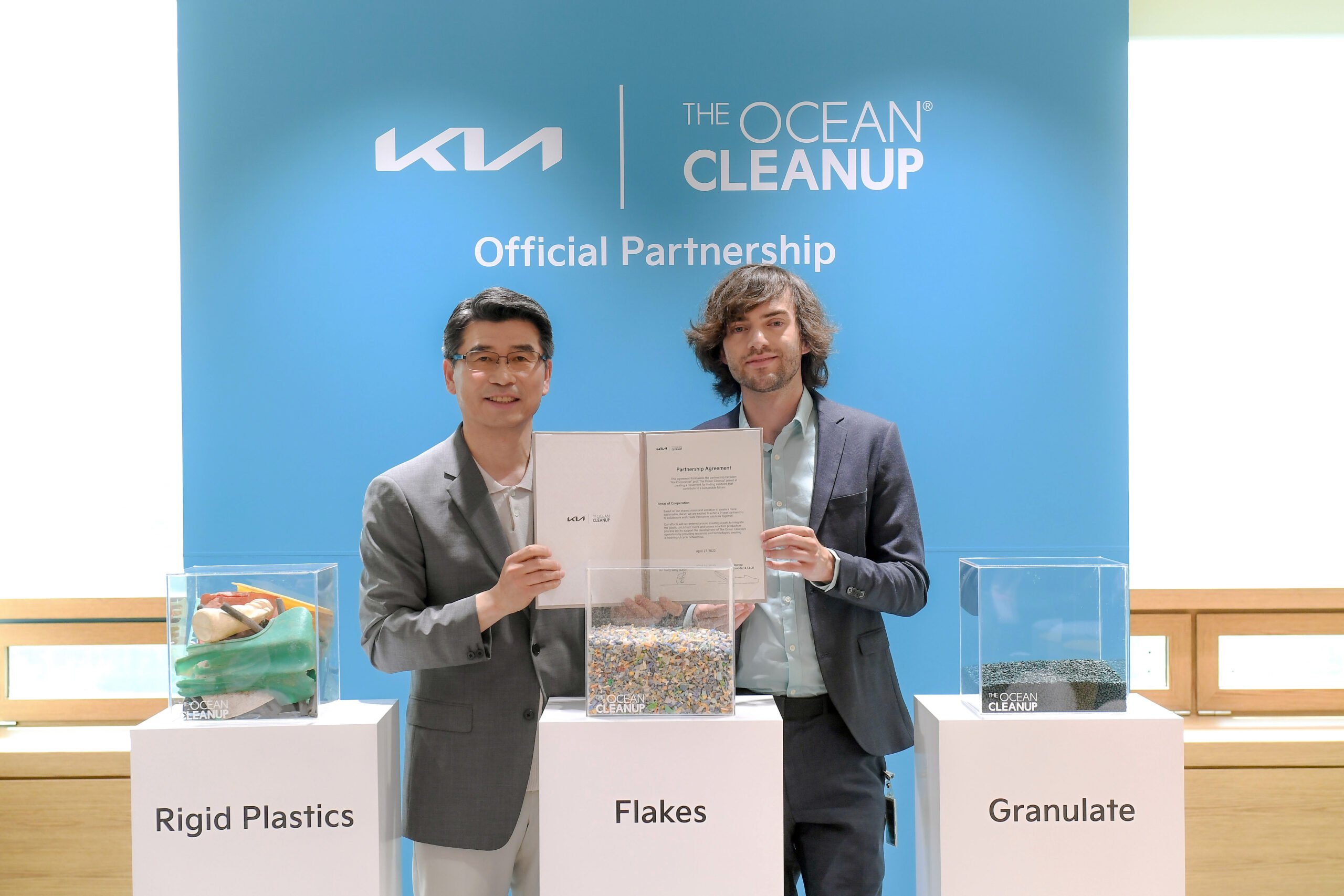 Kia partners with The Ocean Cleanup to be a "Sustainable Mobility Solutions Provider’