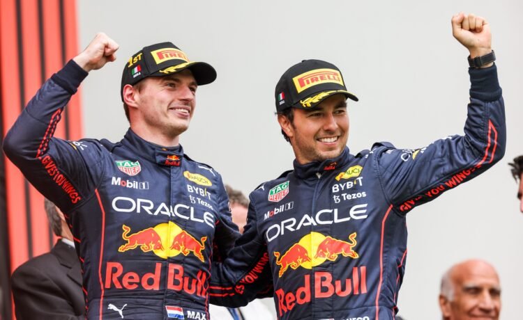 Oracle Redbull racing duo finish 1st and 2nd in the Emilia Romagna Grand Prix