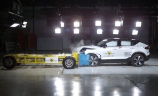 Fully electric C40 Recharge continues Volvo Cars five-star streak in Euro NCAP safety testing