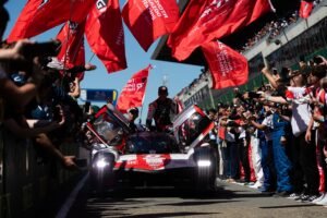 Toyota celebrates historic fifth successive victory in the 24 Hours of Le Mans 