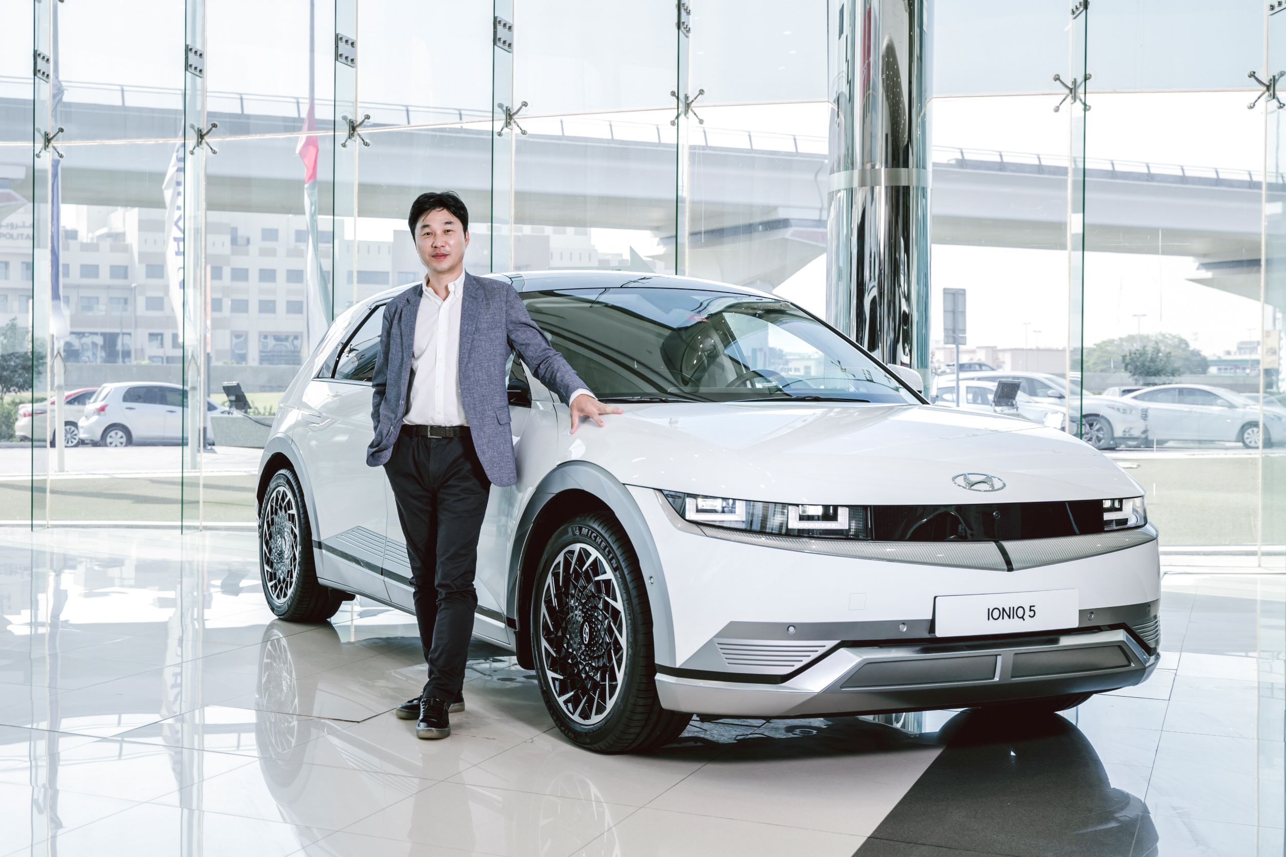 Mr. Im - head of Hyundai Motor Company MENA. Hyundai IONIQ 5-based Robotaxi: A step into the future