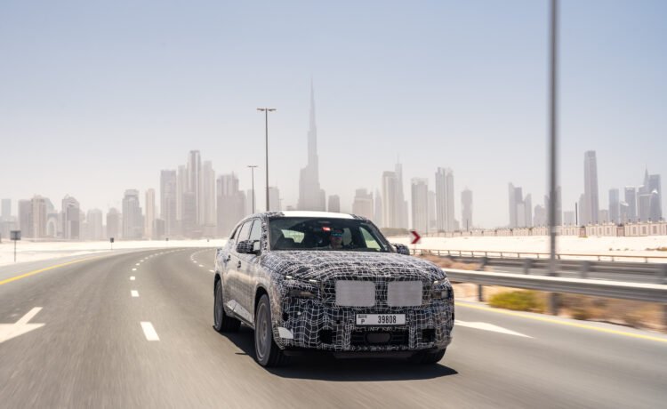 The Middle East provides the perfect high-temperature testing ground for revolutionary BMW XM
