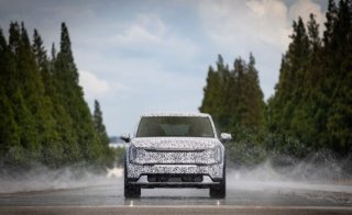 The Kia EV9 undergoes final technical testing ahead of 2023 world debut