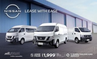 Your preferred mobility partner: Arabian Automobiles Nissan announces exclusive leasing offers on the Urvan for fleet business