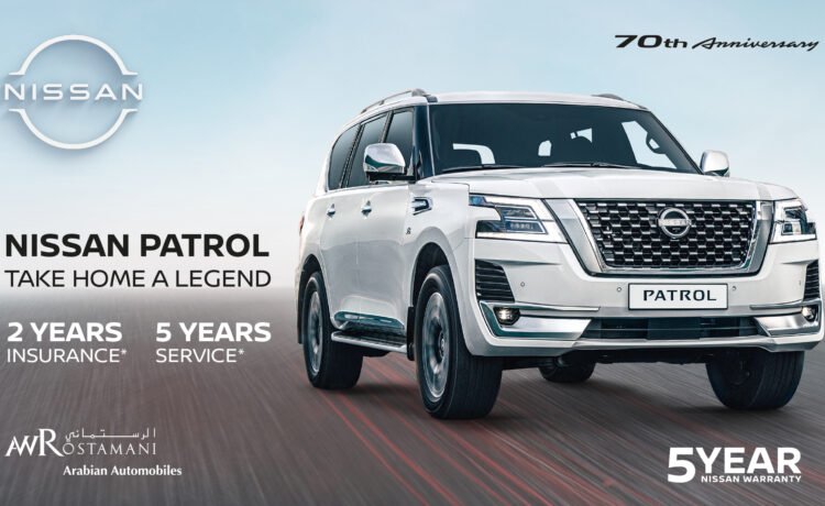 Nissan Patrol: Take home a legend with exclusive offers from Arabian Automobiles