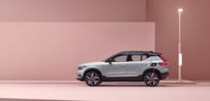 The limited edition sneaker inspired by the Volvo XC40 Recharge 