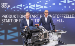 BMW Group commences in-house production of fuel cells for BMW iX5 Hydrogen in Munich